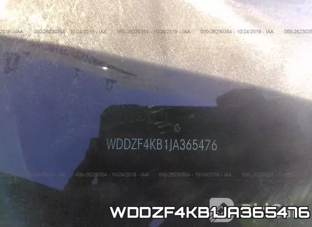 WDDZF4KB1JA365476 фото 10