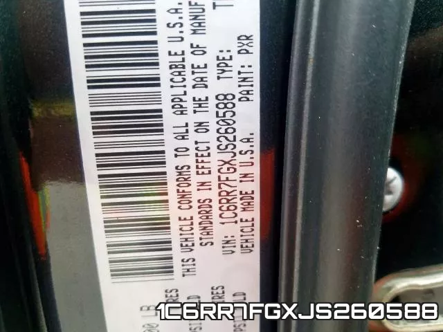 1C6RR7FGXJS260588 фото 2