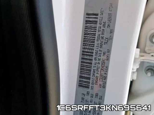 1C6SRFFT3KN695641 фото 2