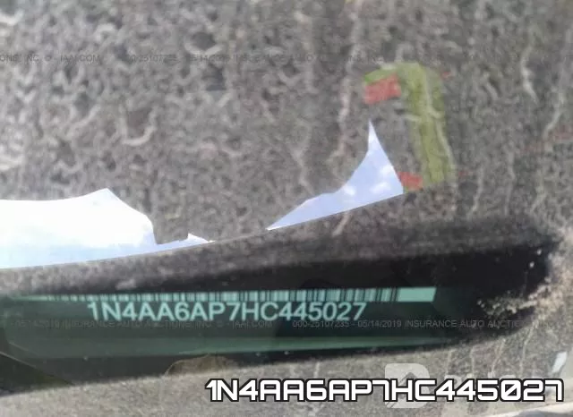 1N4AA6AP7HC445027 фото 10