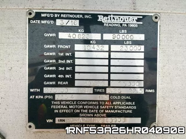 1RNF53A26HR040908 фото 2