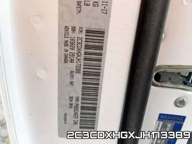 2C3CDXHGXJH173389 фото 2