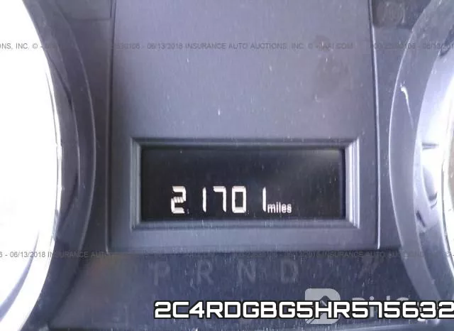 2C4RDGBG5HR575632 фото 8