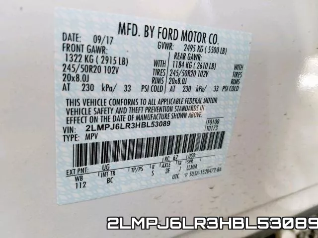 2LMPJ6LR3HBL53089 фото 2