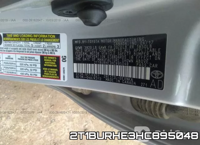 2T1BURHE3HC895048 фото 10