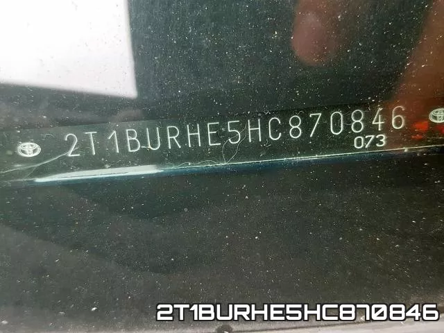 2T1BURHE5HC870846 фото 2