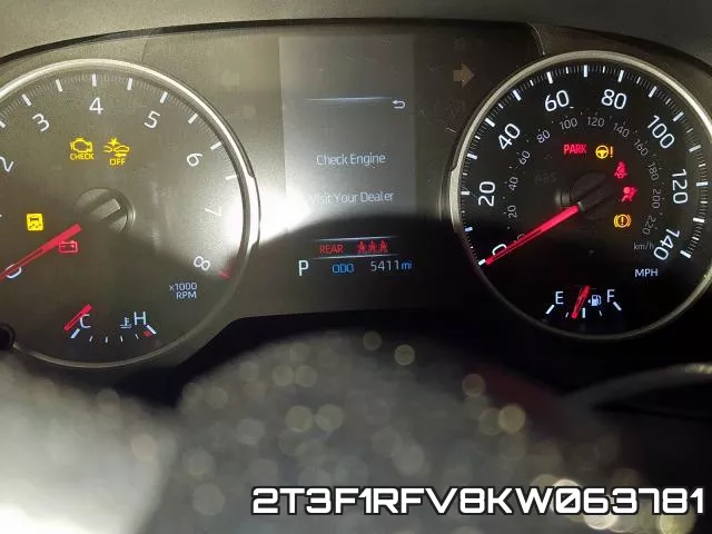2T3F1RFV8KW063781 фото 9