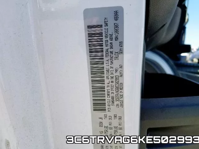 3C6TRVAG6KE502993 фото 2