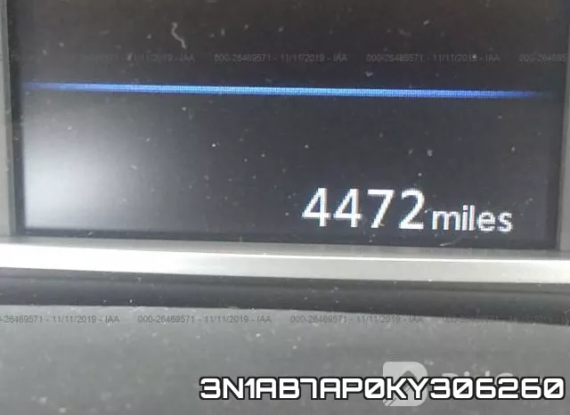 3N1AB7AP0KY306260 фото 8
