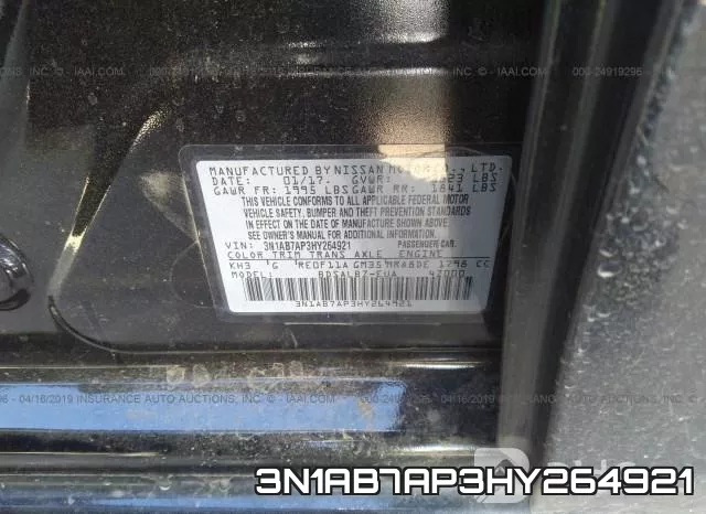 3N1AB7AP3HY264921 фото 10