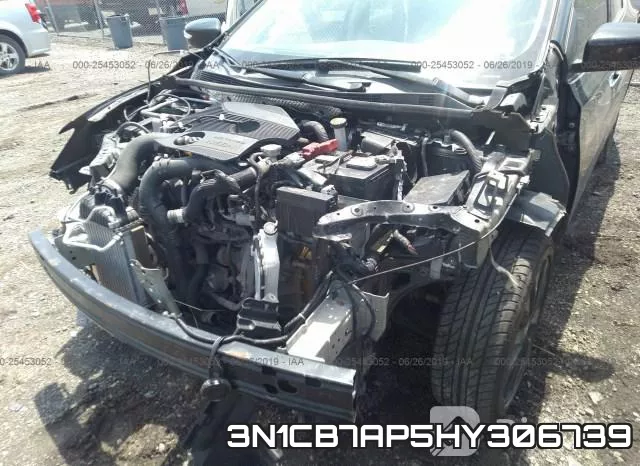 3N1CB7AP5HY306739 фото 6