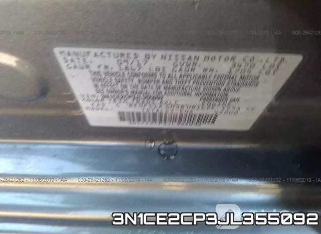 3N1CE2CP3JL355092 фото 10