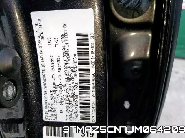 3TMAZ5CN7JM064209 фото 2