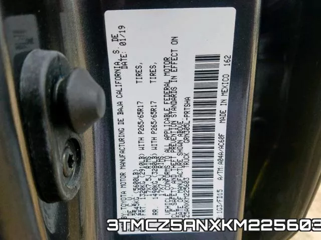 3TMCZ5ANXKM225603 фото 2