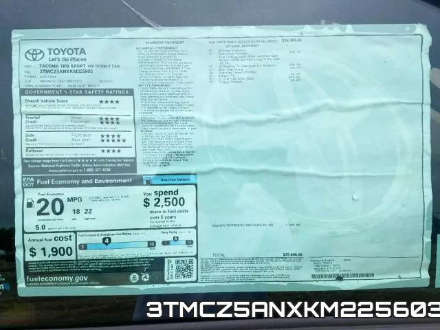 3TMCZ5ANXKM225603 фото 10