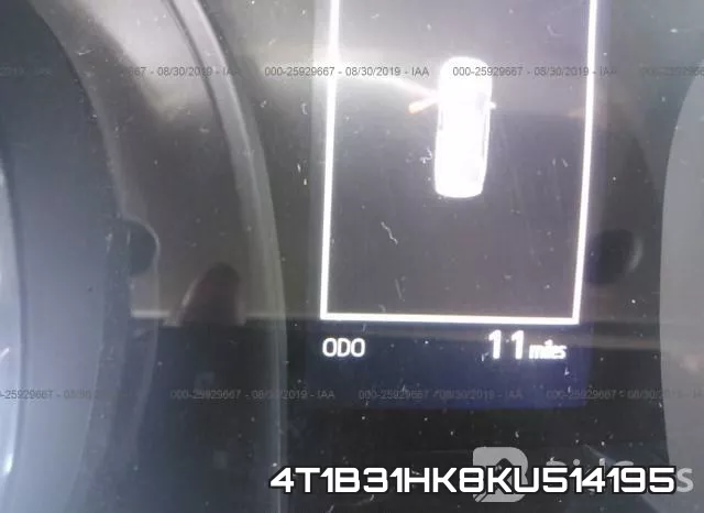 4T1B31HK8KU514195 фото 8