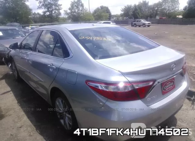 4T1BF1FK4HU774502 фото 4