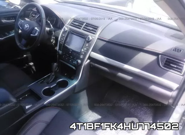 4T1BF1FK4HU774502 фото 6