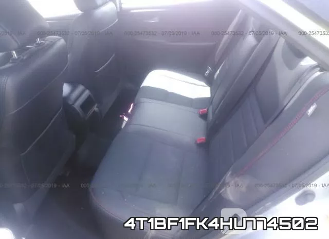 4T1BF1FK4HU774502 фото 8