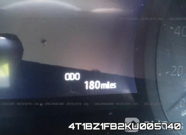 4T1BZ1FB2KU005740 фото 8