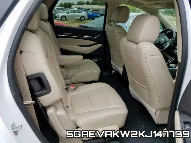 5GAEVAKW2KJ147739 фото 7