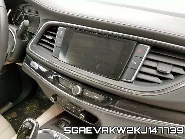 5GAEVAKW2KJ147739 фото 10