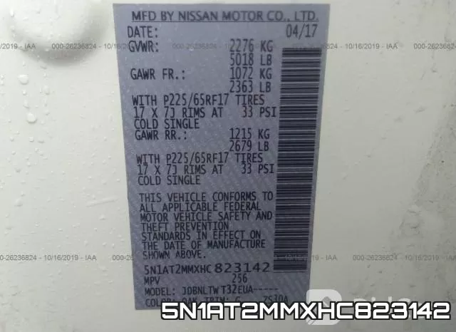 5N1AT2MMXHC823142 фото 9