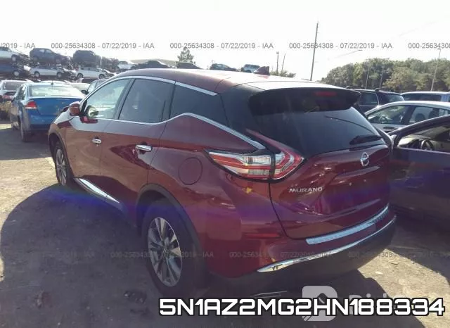 5N1AZ2MG2HN188334 фото 4