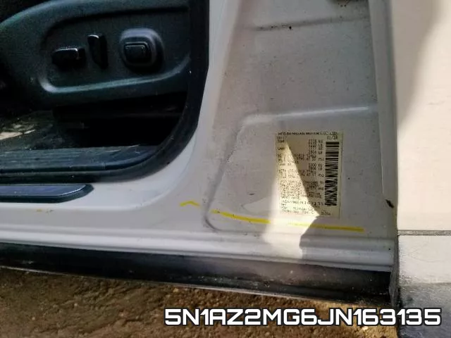 5N1AZ2MG6JN163135 фото 10