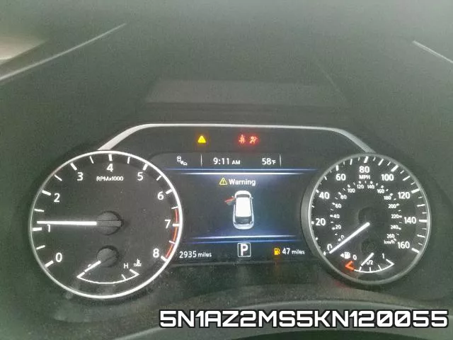 5N1AZ2MS5KN120055 фото 9