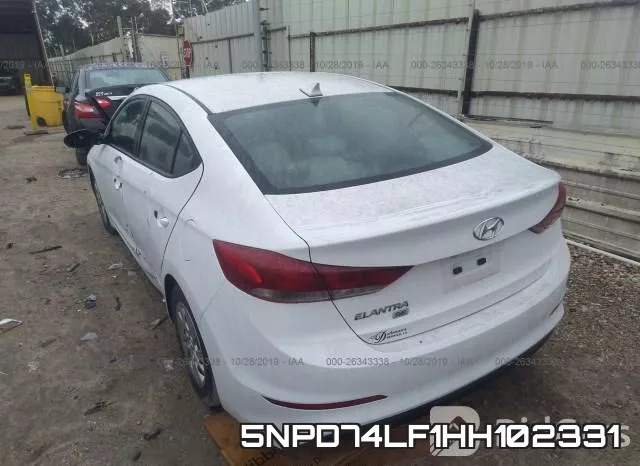 5NPD74LF1HH102331 фото 4