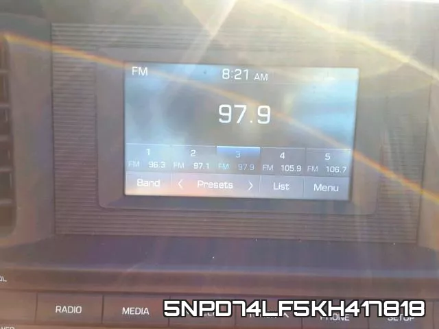 5NPD74LF5KH417818 фото 10