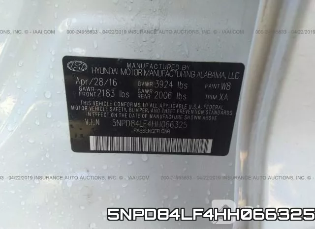 5NPD84LF4HH066325 фото 10