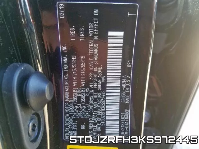 5TDJZRFH3KS972445 фото 2