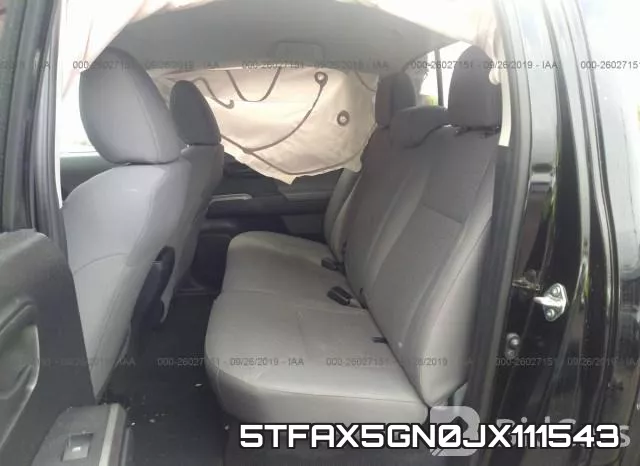 5TFAX5GN0JX111543 фото 9