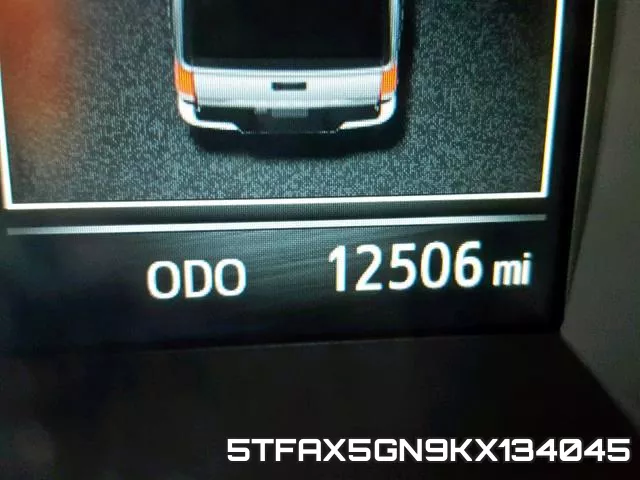 5TFAX5GN9KX134045 фото 9
