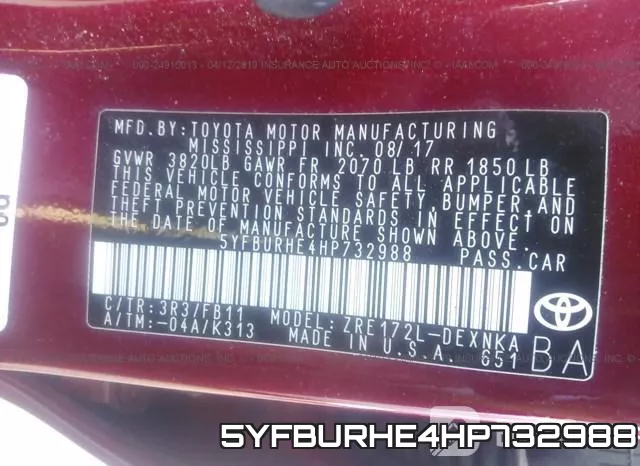 5YFBURHE4HP732988 фото 10