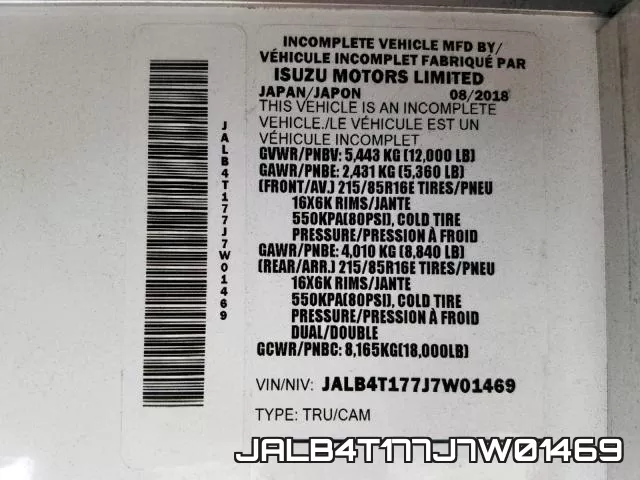 JALB4T177J7W01469 фото 2