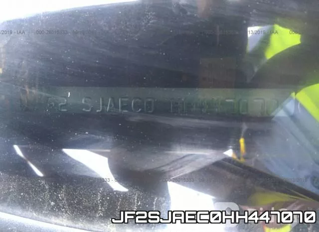 JF2SJAEC0HH447070 фото 10