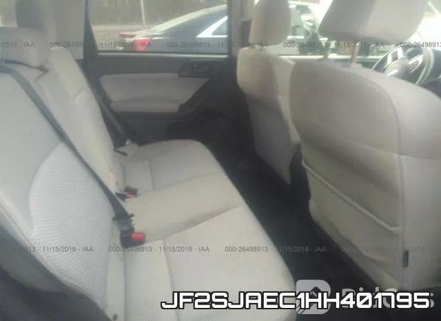 JF2SJAEC1HH401795 фото 9