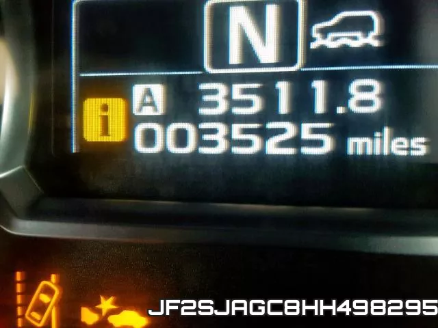 JF2SJAGC8HH498295 фото 8