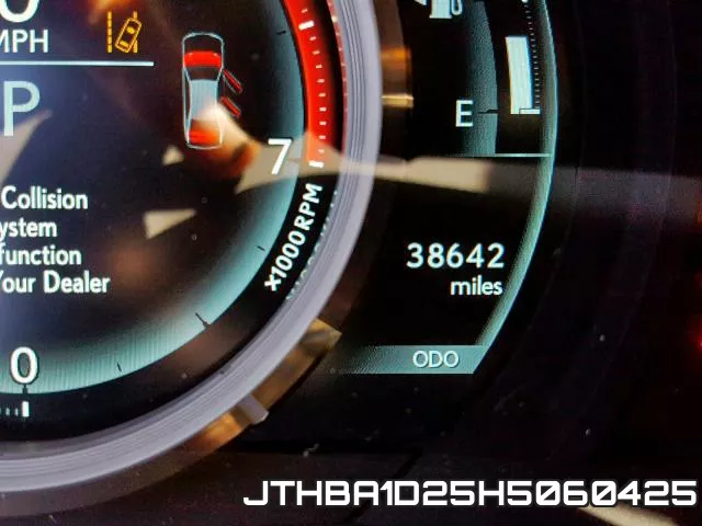 JTHBA1D25H5060425 фото 9