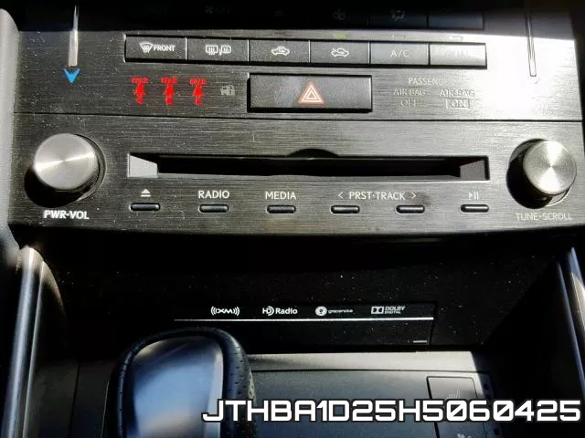 JTHBA1D25H5060425 фото 10