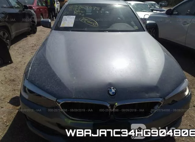 WBAJA7C34HG904806 фото 7
