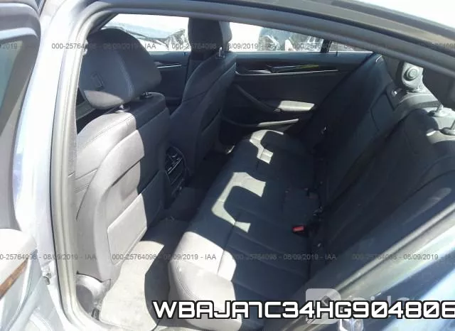 WBAJA7C34HG904806 фото 9