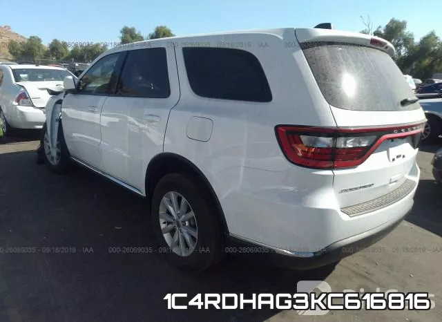 1C4RDHAG3KC616816 фото 4