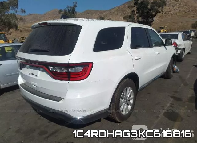 1C4RDHAG3KC616816 фото 5