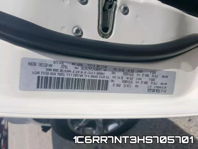 1C6RR7NT3HS705701 фото 2