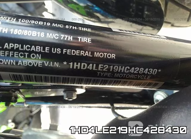1HD4LE219HC428430 фото 2