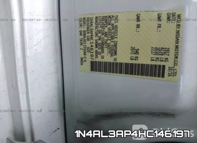 1N4AL3AP4HC146197 фото 10